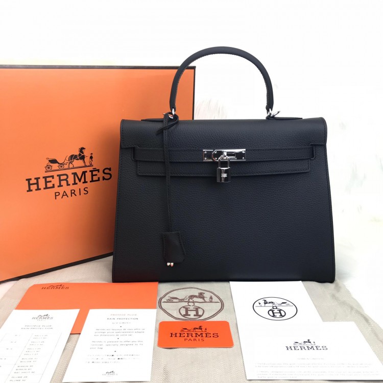 HERMES KELLY 32 SİYAH 